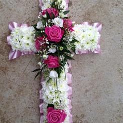 Funeral Flowers - A Beautiful Cross