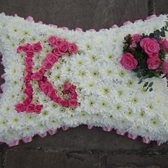 Funeral Flowers - The Personalised Pillow