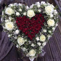 Funeral Flowers - Heart of Remembrance
