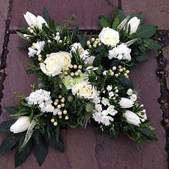 Funeral Flowers - Beautiful Sympathy Cushion