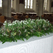 Funeral Flowers - Woodland Scene