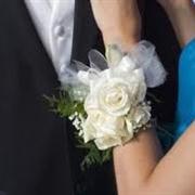 Pure White Wrist Corsage