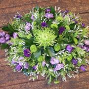Funeral Flowers - A Beautiful Contemporary Single Ended Spray