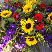 Funeral Flowers - Casket Spray Biodegradable