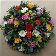 Funeral Flowers - Bright funeral posy