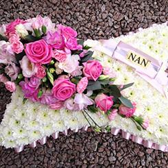 Funeral Flowers - Tribute Pillow