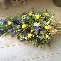 Funeral Flowers -  A Beautiful Memorial Single Ended Spray