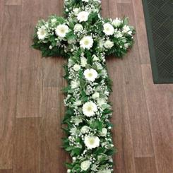 Funeral Flowers - The Rustic Cross