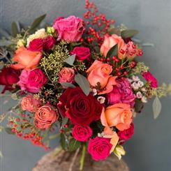 Joy of Autumnal Rose Bouquet