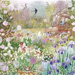 GARDEN SHED - Blank card