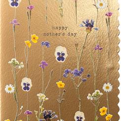 Gold Mother's Day Card