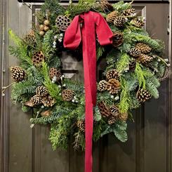 Christmas Wreath - The Beautiful Nordic Pine Wreath