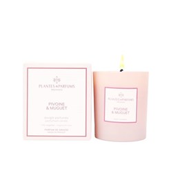 Peony &amp; Lily of the Valley Scented Candle